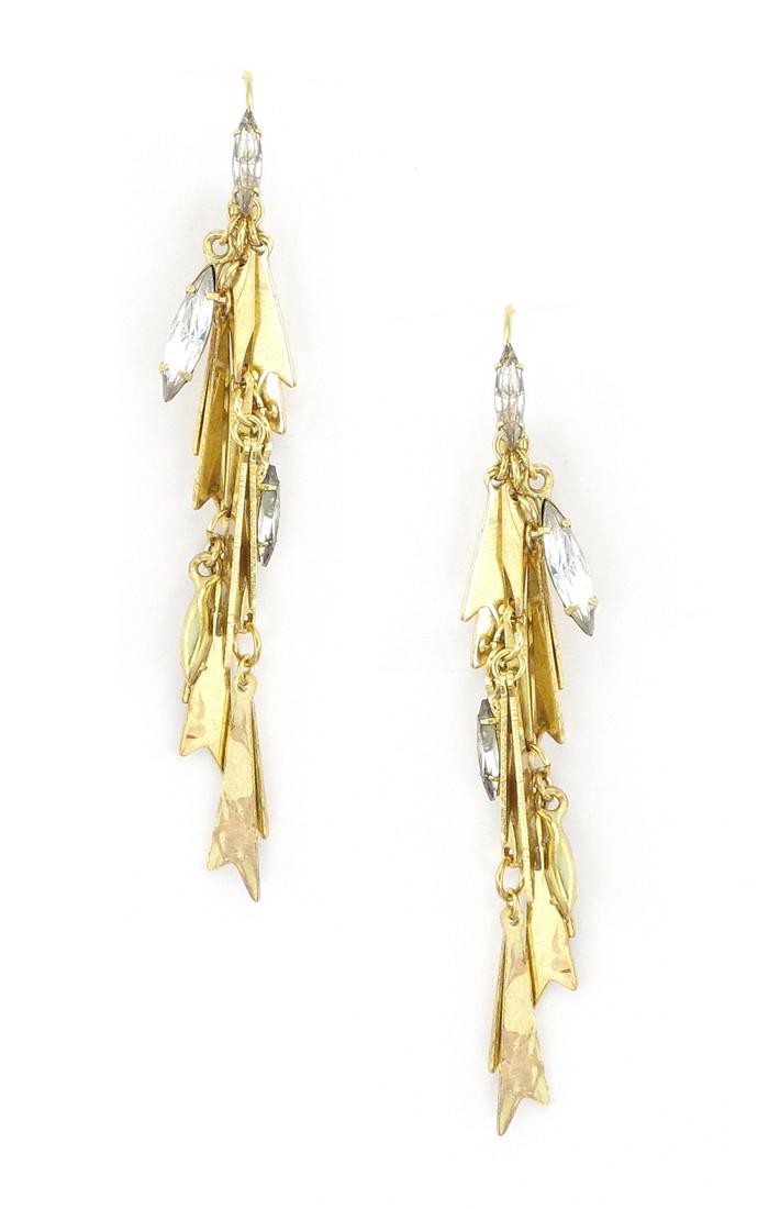 Elizabeth Cole Jewelry - Ruthie Earrings Crystal