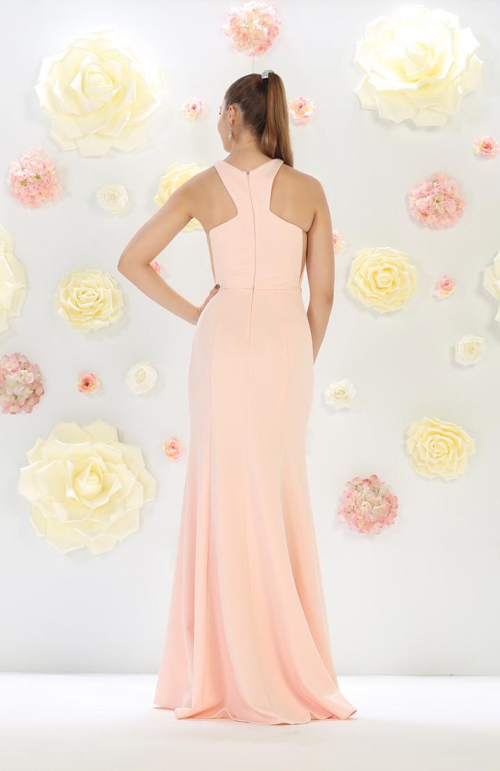 Gorgeous Long Halter Dress