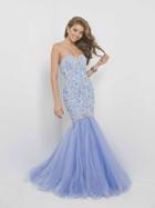 Blush Too - X223w Embellished Sweetheart Mermaid Dress
