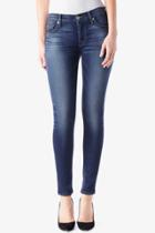Hudson Jeans - Wm407ded Nico Mid-rise Skinny In Blue Gold
