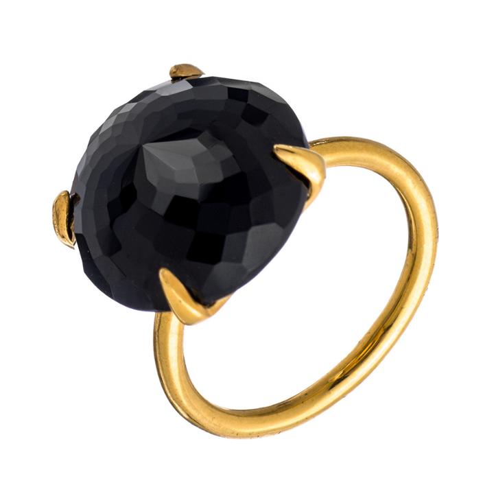 Heather Hawkins - Radiate Gemstone Ring - Black Spinel