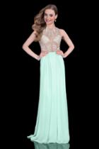 Terani Couture - Sheer Geometric A-line Gown 1615p1294b