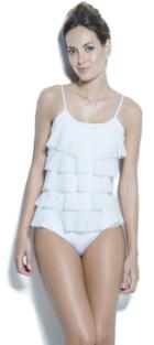 2017 Estivo Swimwear - Removable Cups Ruffled One Piece 3038/sld/61