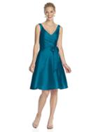 Alfred Sung - D624 Bridesmaid Dress In Caspian