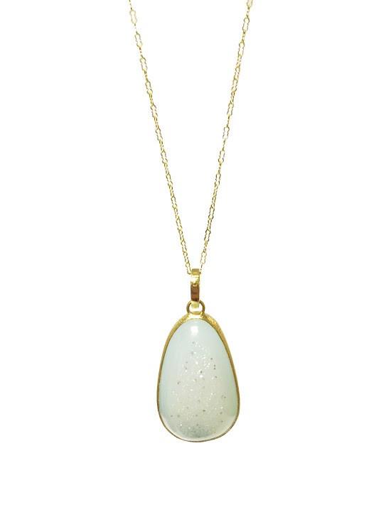 Nina Nguyen Jewelry - Jasmine Druzy Vermeil Necklace