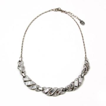 Ben-amun - Crystal Ribbon Necklace
