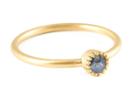 Nina Nguyen Jewelry - Rose Cut Solitaire Diamond Gold Ring