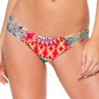 Luli Fama - Encantadora Moderate Crochet Cheeky Reversible Bottom In Multi-color (l514548)