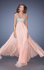 La Femme - 18989 Sequined Sweetheart A-line Dress