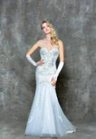 Glow By Colors - G669 Embellished Sweetheart Mermaid Dress