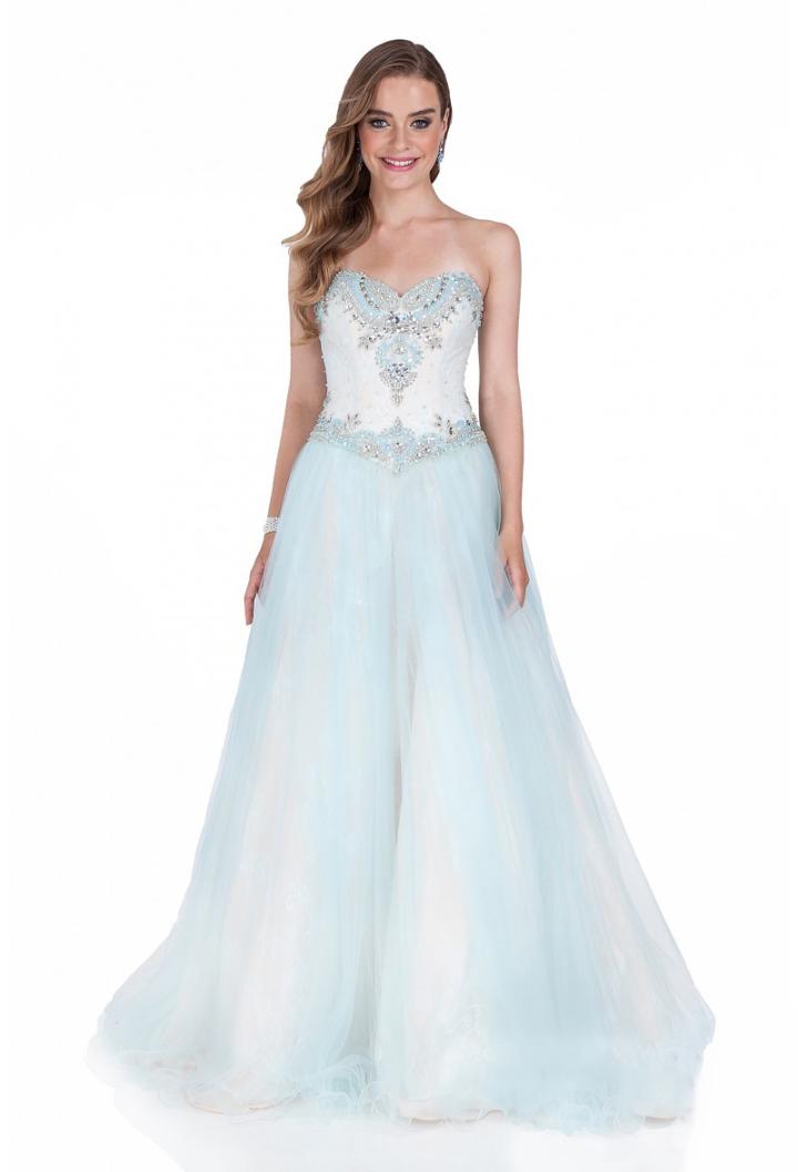 Terani Couture - 1611p1105a Jeweled Sweetheart Ballgown