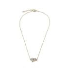 Margaret Elizabeth - Avila Drop Necklace Labradorite & White Topaz