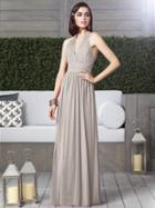Dessy Collection - 2908 Dress In Taupe