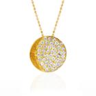 Logan Hollowell - New! 18k Waxing Gibbous Moon Phase Coin Necklace