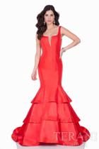 Terani Evening - Ruffled Evening Gown 1623e1654