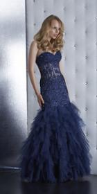 Jasz Couture - 4920 Dress In Navy