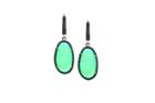 Tresor Collection - 18kt Yellow Gold Earring With Chrysopharse & Blue Sapphire