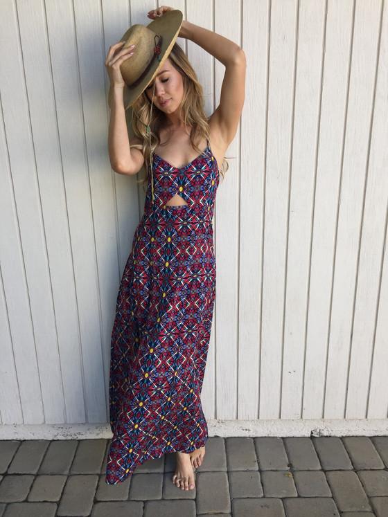 Tysa - Jagger Dress In Gateway Birds Of Paradise