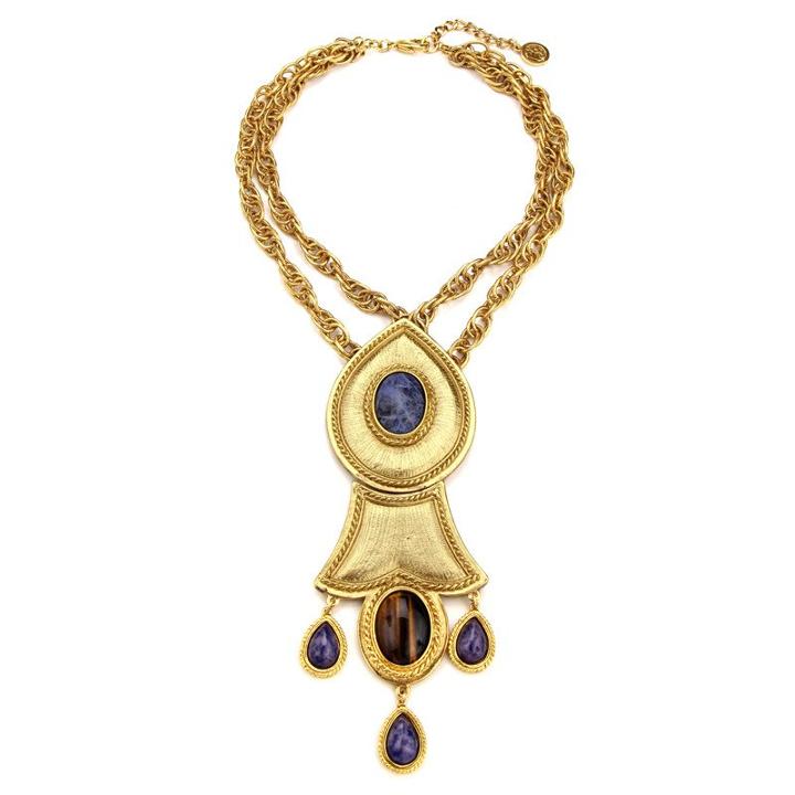 Ben-amun - Gypset Teardrop Statement Necklace