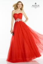 Alyce Paris - 6605 Prom Dress In Red