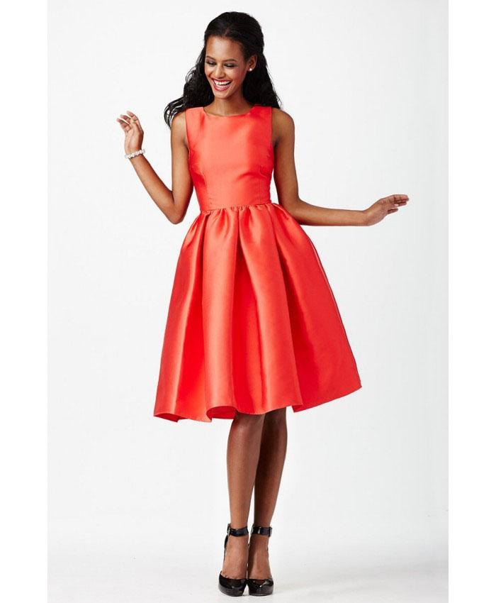 Jovani - Jvn23434 Sleeveless V-back Satin Cocktail Dress