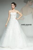 Milano Formals - Aa9320 Strapless Sweetheart Jeweled Applique Gown