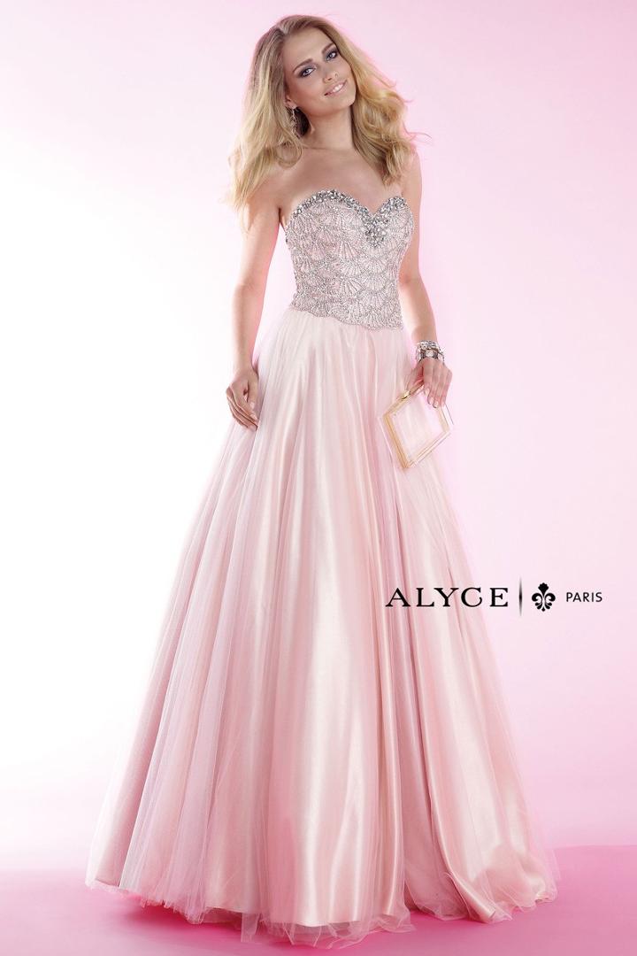 Alyce Paris - 6368 Prom Dress In Misty Pink