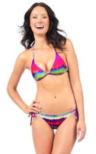 Voda Swim - Malibu Envy Push Up String Bikini Top