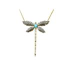 Beauty & The Beach - Bisjoux Dragonfly Pendant Necklace
