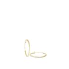 Nina Nguyen Jewelry - X-small 18mm Gold Hoops