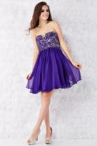 Angela And Alison - 52013 Strapless Lace Bodice A-line Dress
