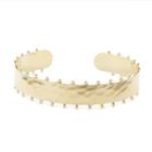 Margaret Elizabeth - Hammered Dot Cuff Large