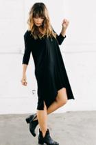 Joah Brown - So Simple Dress In Black
