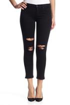 Hudson Jeans - Wma4178ten Lilly Midrise Ankle Sknny 29in In Black