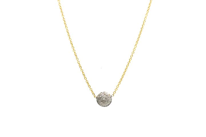 Tresor Collection - 18k Yellow Gold Necklace With Diamond