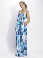 Baccio Couture - Sarina Silk Long Dress