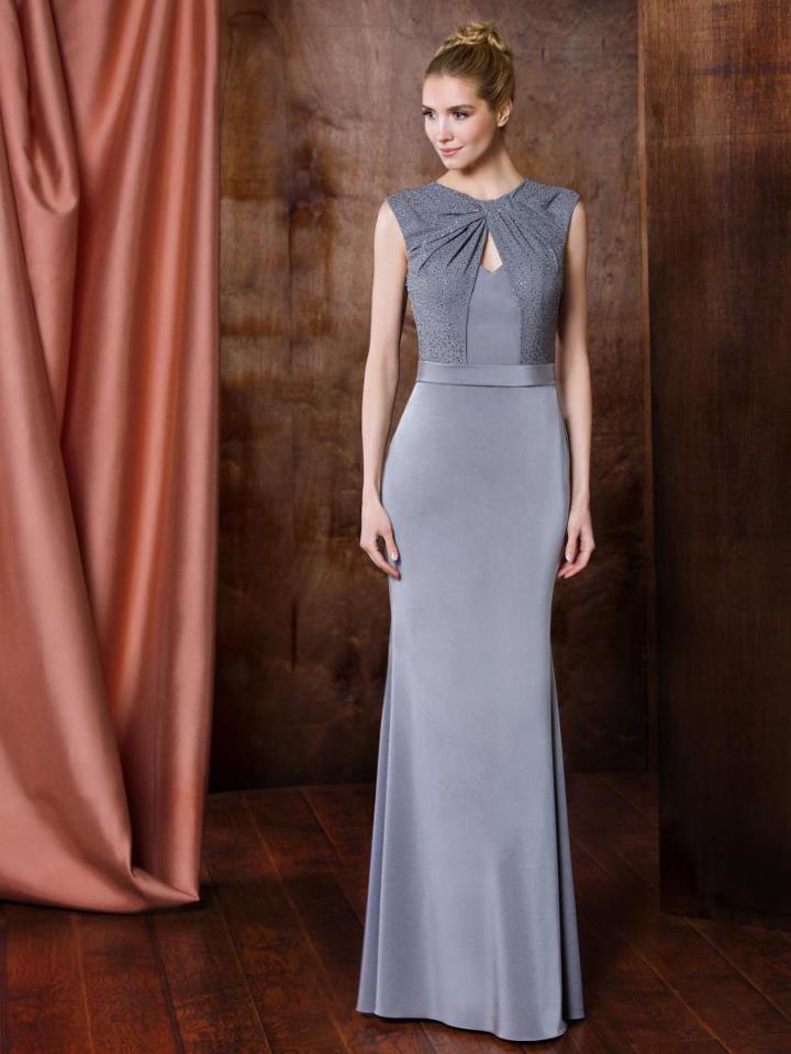 Marsoni By Colors - M210 Sleeveless Sequined Long Dress