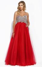 Jolene Collection - 15221l- Dress In Red