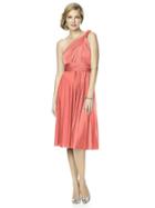 Dessy Collection - Mj-twist2 Dress In Ginger