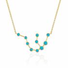 Logan Hollowell - Aquarius Turquoise Constellation Necklace