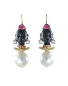 Jarin K Jewelry - Ruby Blackamoor Earrings