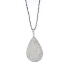 Mabel Chong - Pave Diamond Rain-drop Necklace-wholesale