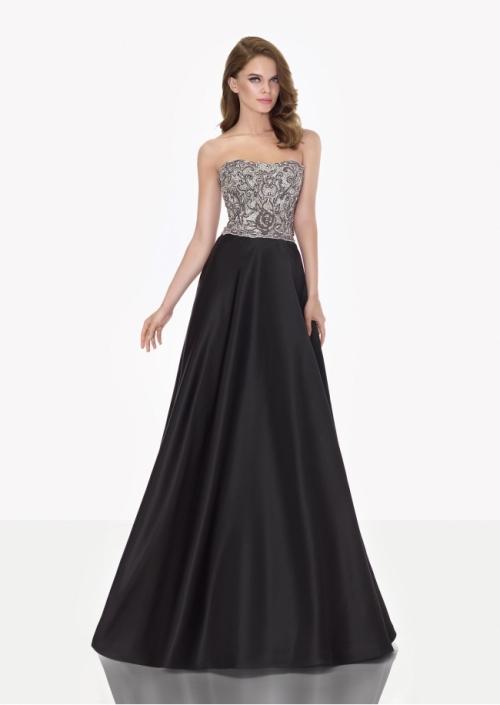 Tarik Ediz - Strapless Long Gown 92706