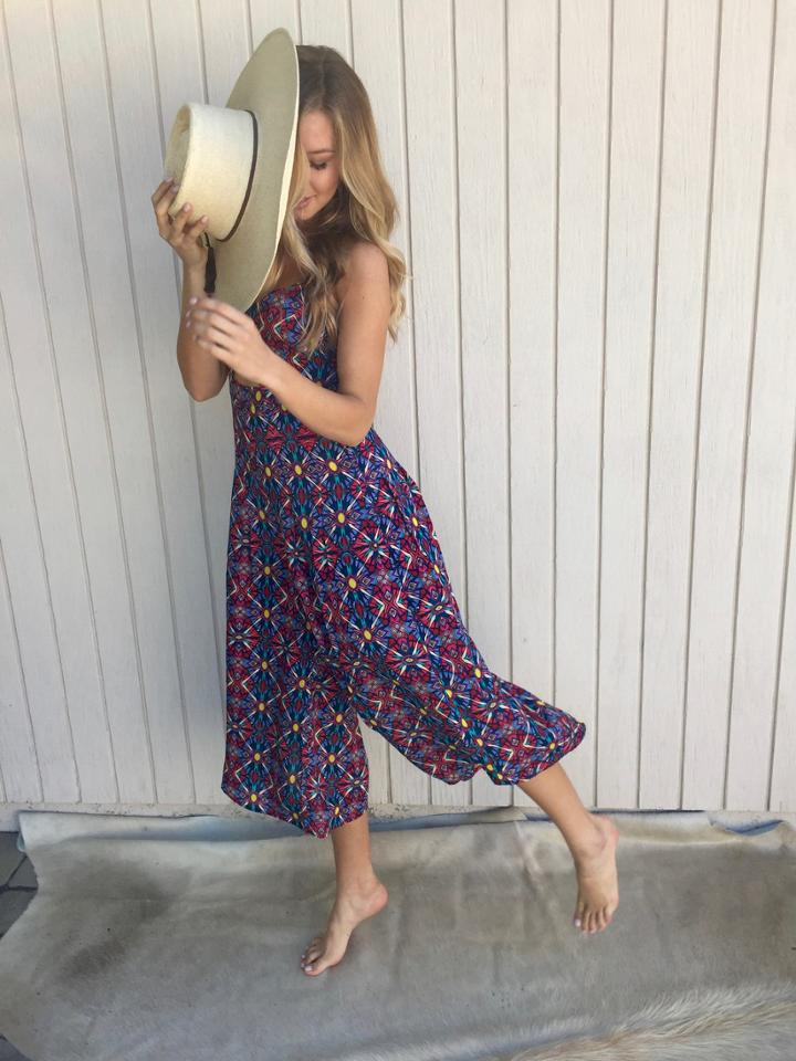 Tysa - Jagger Jumpsuit In Gateway Bird Of Paradise