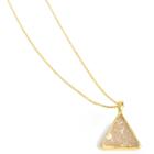 Nina Nguyen Jewelry - Trio Sand Druzy Vermeil Necklace