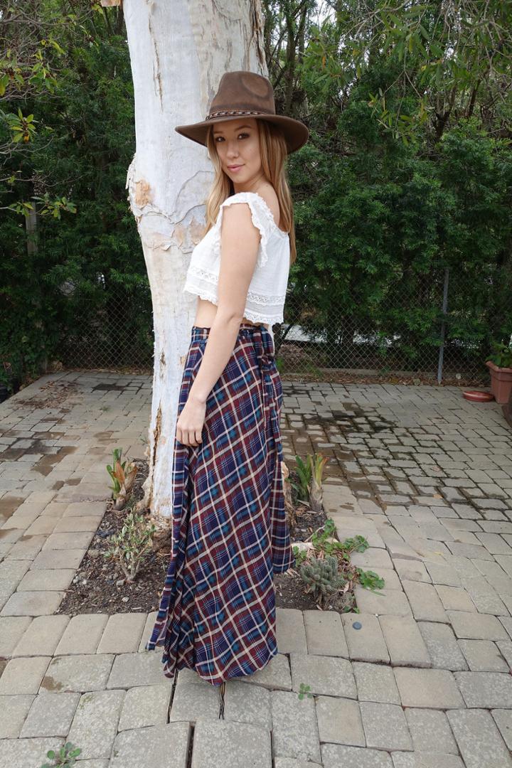 Tysa - Wrap Skirt In Guardian