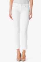 Hudson Jeans - Wc215dlw Ginny Crop Straight Cuffed In White