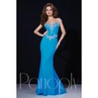 Panoply - Elegant Bedazzled Sweetheart Stretch Net Dress 14670