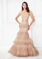 Montage By Mon Cheri - 118965 Strapless Tulle Gown