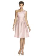 Alfred Sung - D458 Bridesmaid Dress In Pearl Pink